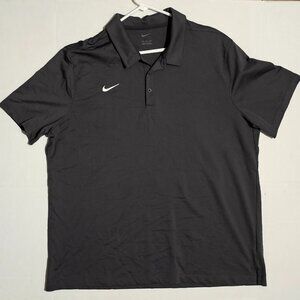 Men's Dark Grey NikeCourt Tennis Shirt